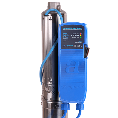 Скважинный насос Aquario ASP 1.8Е 50-90(P) Плавный пуск