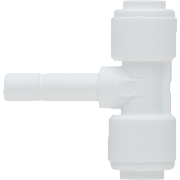№ 8  EF010-A, Фиттинг тройной 1/4 TUBE--1/4 STEM-1/4 TUBE прямой, аналог Organic WA-SBT0404