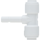 № 8  WA-SBT0404, Фиттинг тройной 1/4 TUBE--1/4 STEM-1/4 TUBE, прямой JOHN GUEST