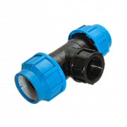 Тройник ПНД 20 х 1/2"Вр х 20