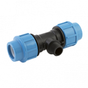 Тройник ПНД 32 х 1"Нр х 32 Джилекс