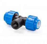 Тройник ПНД 32 х 1"Вн х 32