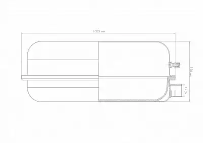 Расширительный бак Джилекс 12F