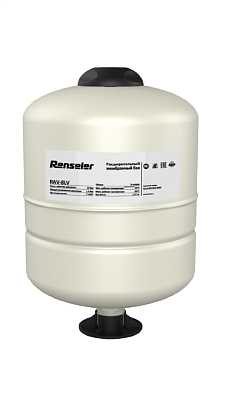 Расширительный мембранный бак Renseier RAV-8LV,1"
