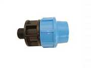 Муфта ПНД 25 х 1/2"Нр